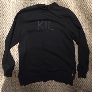 Killion Side Zip Crewneck